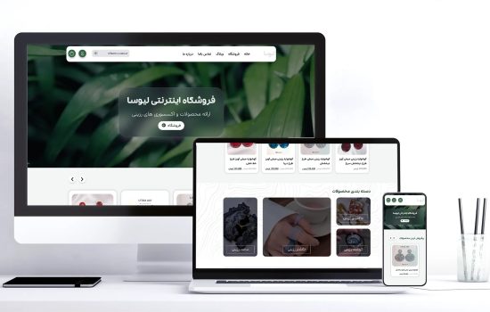 نمونه کار طراحی سایت طوسی ادز